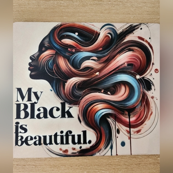 My Black Is Beautiful Mouse Pad NWOT - Picture 2 of 4